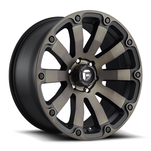 Diesel - D636 20x9 +0 | Matte Black/Machined/DDT