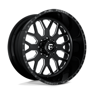 FF19D - Super Single Front Gloss Black Milled