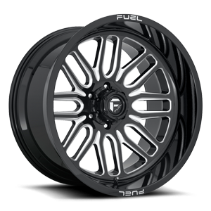 Ignite - D662 22x12 | Gloss Black & Milled