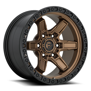 Kicker 6 - D699 17x9 ET-12 | Bronze Center w/ Black Lip