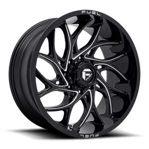 Runner - D741 Gloss Black & Milled