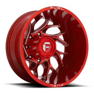 Runner Dually Rear - D742 Candy Red Milled - 20x8.25 - ET-176
